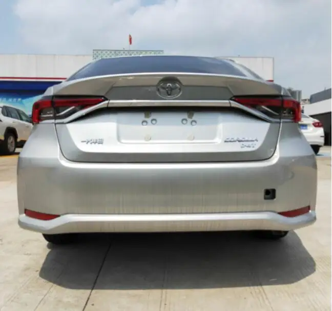 Для Toyota Corolla Спойлер 2020-2021 ex NF из пластика ABS Материал заднего крыла автомобиля Цвет на.