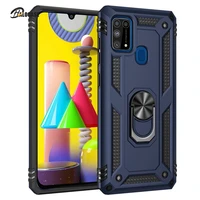 shockproof case for samsung m31 2020 back cover metal ring holder for samsung galaxy m31s case m 31 s 51 m21s m11 m21 m51 coque