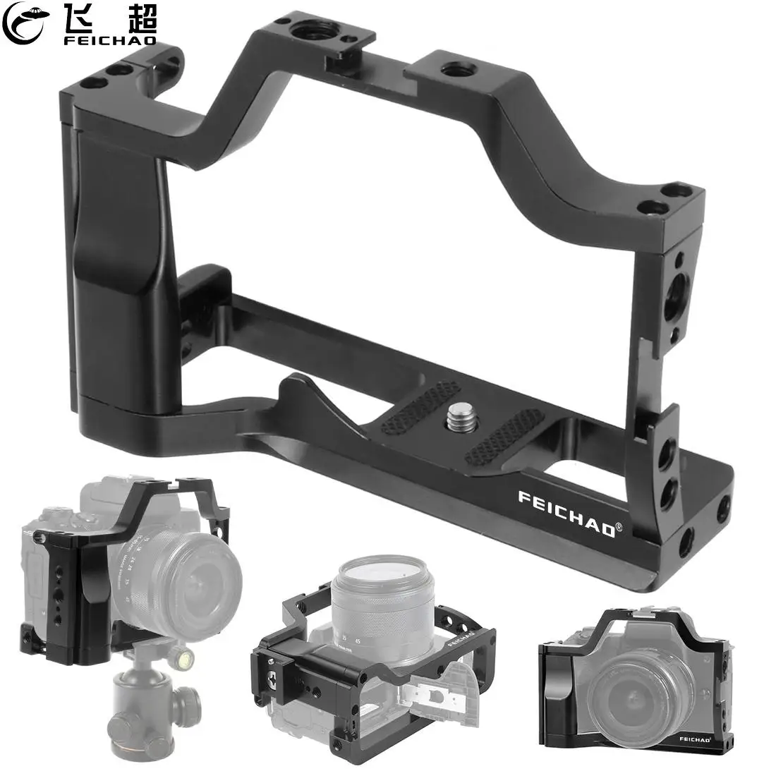 Штатив для камеры Canon EOS M50 M5 DSLR CNC алюминиевый сплав Холодный башмак крепление
