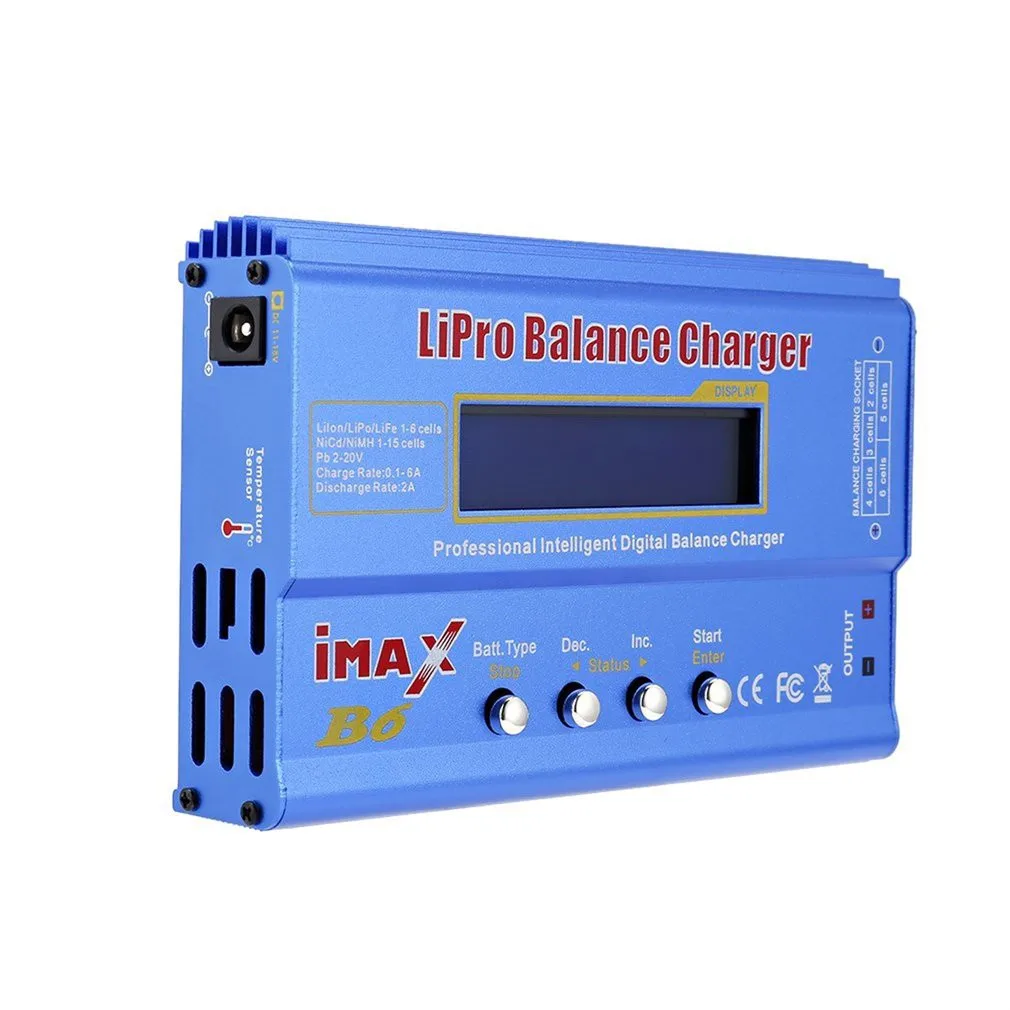 

iMAX B6 Lipo NiMh Li-ion Ni-Cd RC Battery Balance Digital Charger Discharger