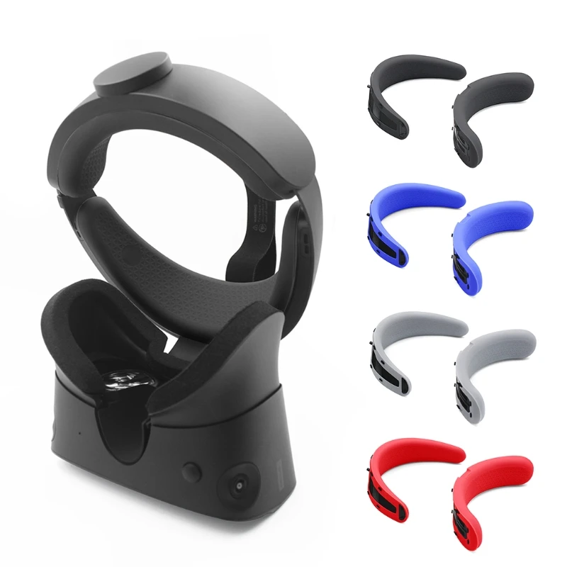 

2021 New VR Sweatproof Front Foam Rear Foam Silicone Cover Set for oculus Rift S Replace