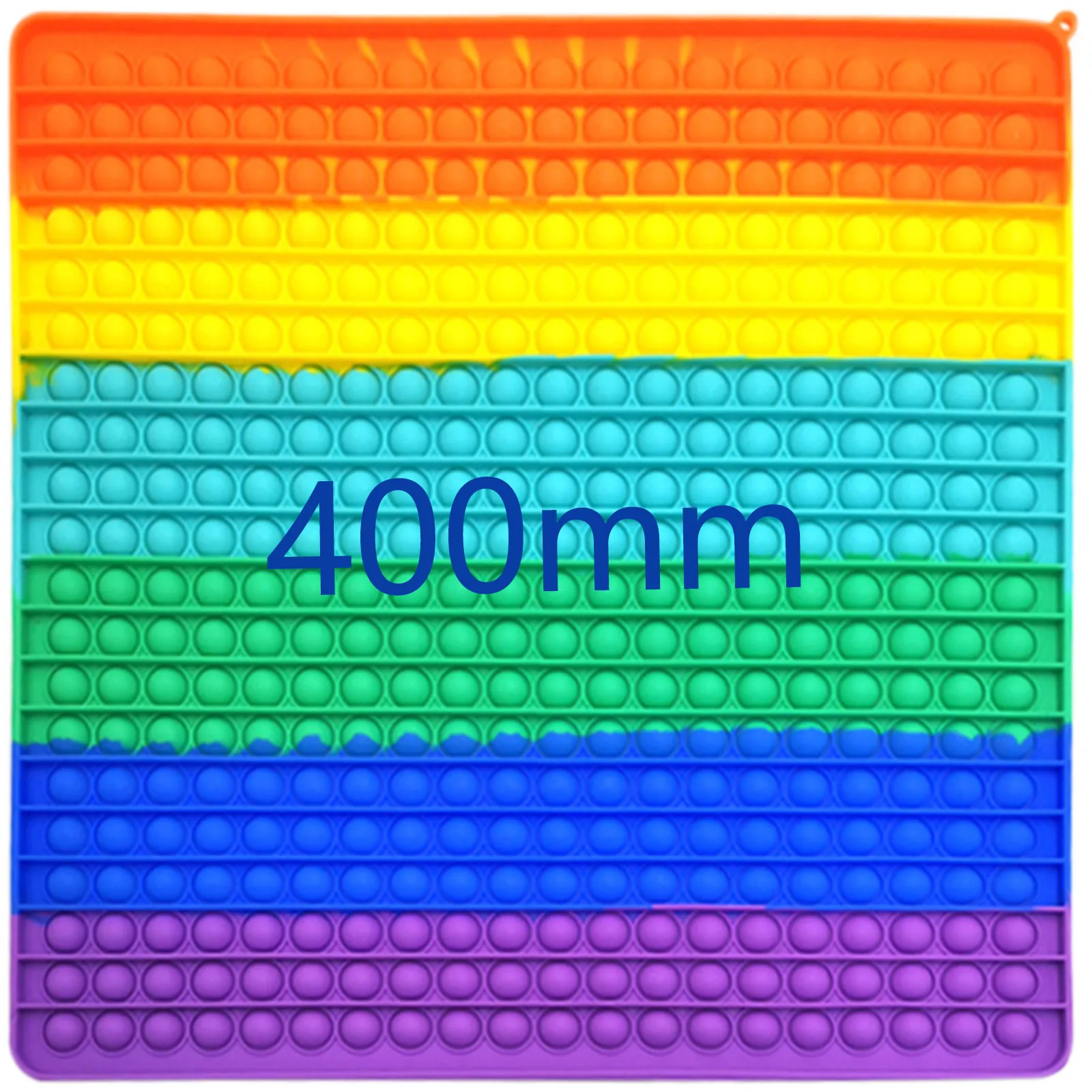 

40cm Super Big Size Rainbow Decompression Toys Push Bubble Toys 15inch Fidget Sensory Toy Stress Reliever Soft Silicone поп ит