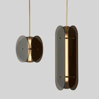 Nordic Arch Pendant Lamp luxury restaurant designer creative glass pendant light bedside personality bar kitchen island lighting