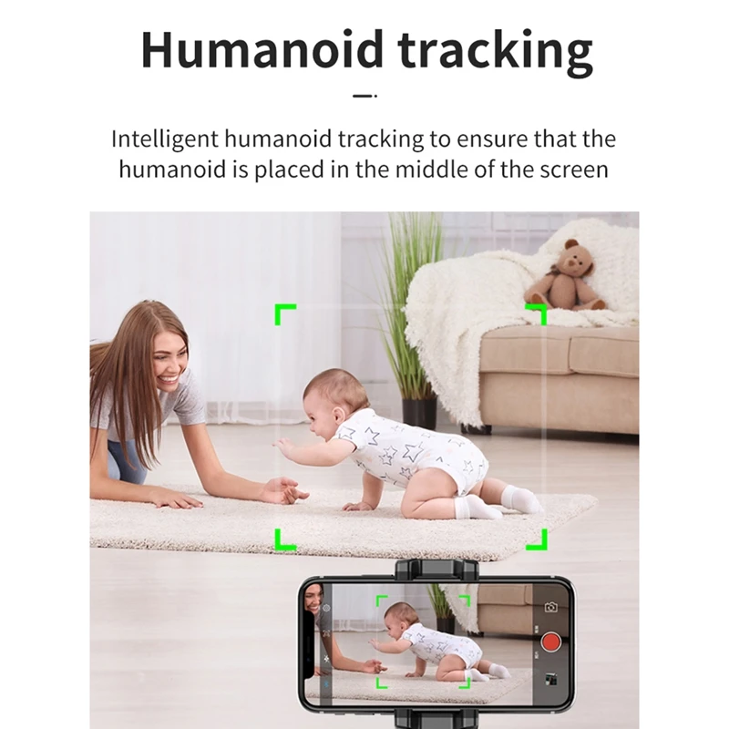 Top Phone Follower Gimbal 360° Face Tracking No Need to Download APP Rotating | Электроника