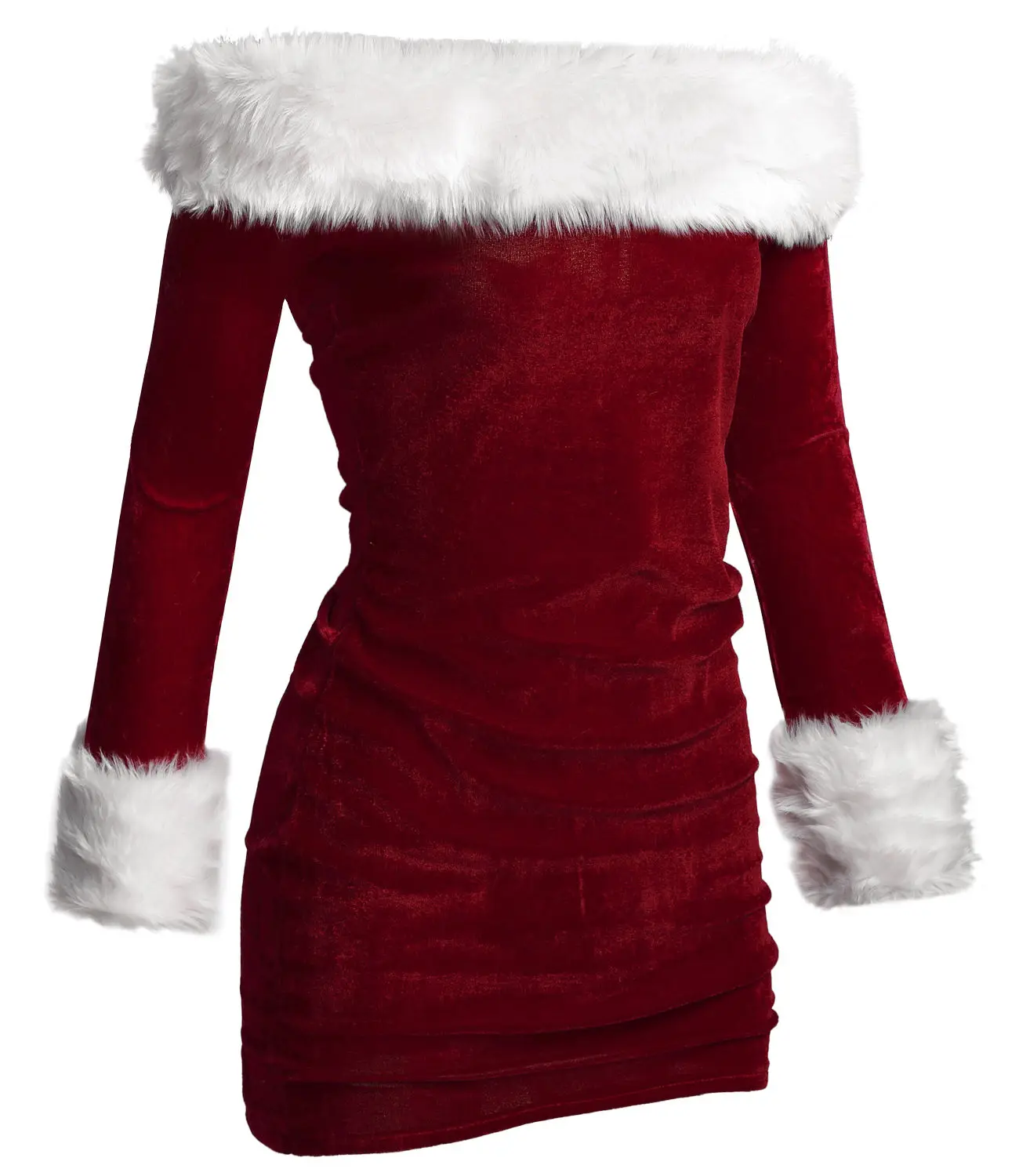 Женское рождественское платье Miss Santa Рождественский праздничный костюм | Женская