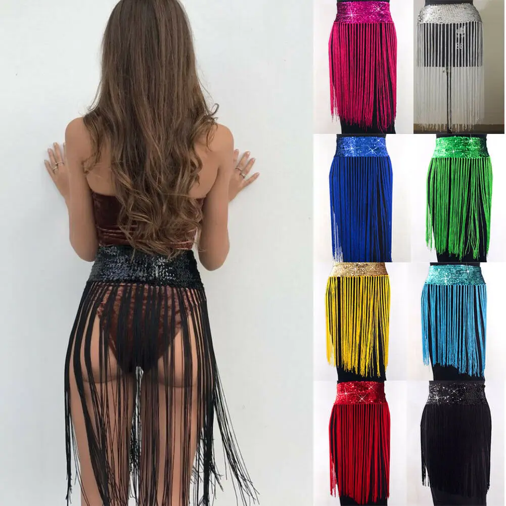 2019 сексуальная блестящая женская юбка с блестками для вечевечерние пляжных