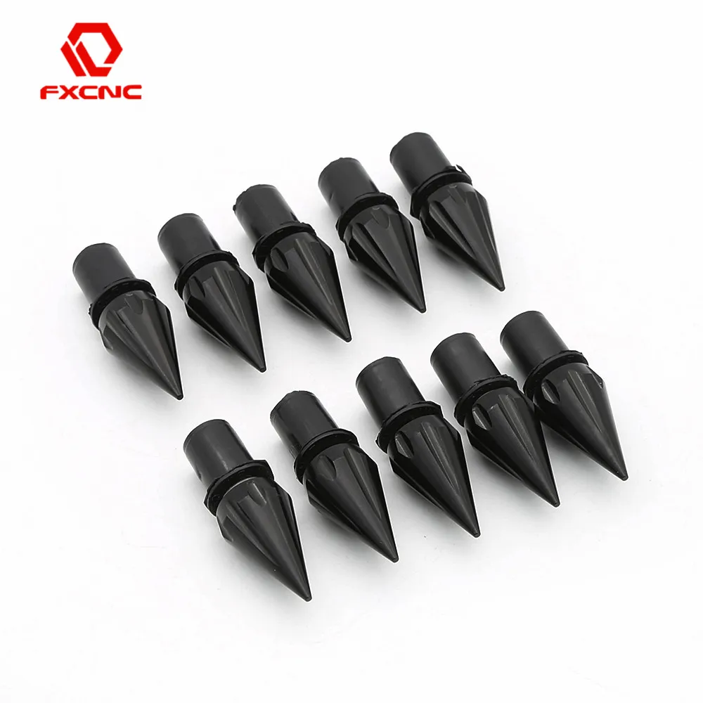 10 шт. мотоциклетные резиновые гайки винты обтекателей для ветрового стекла