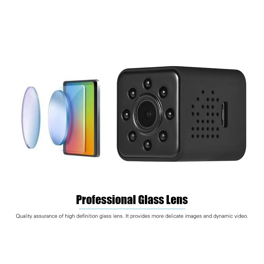 Портативная мини камера SQ23 с Wi Fi Full HD 1080P маленькая цифровая видеокамера