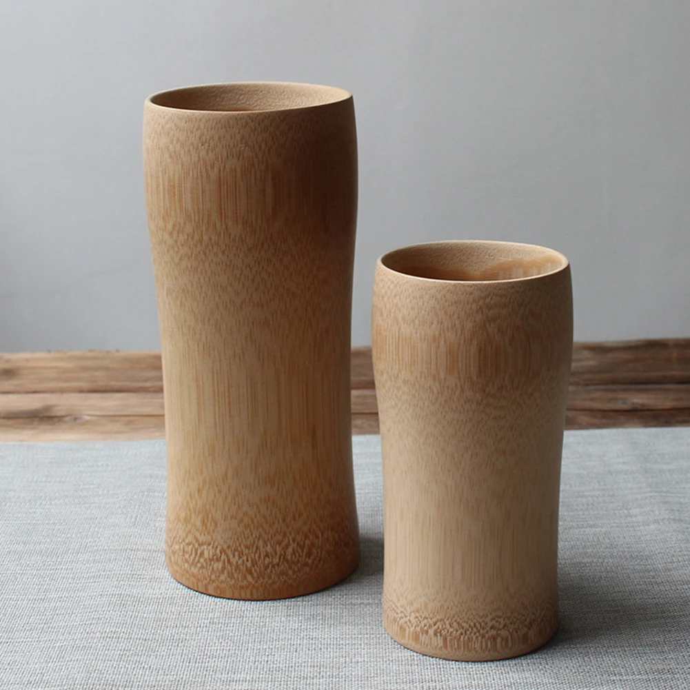 Портативная кофейная кружка чашка из натурального бамбука для чая семейная