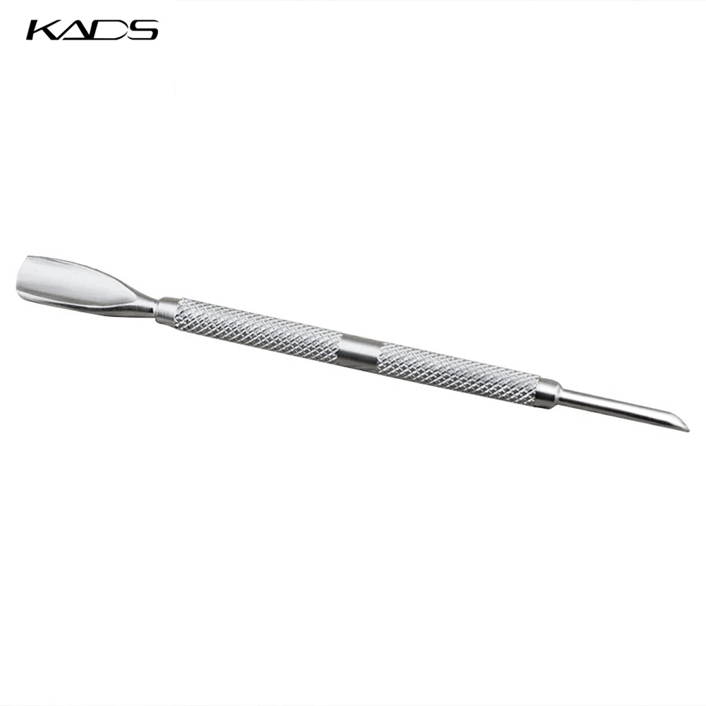 

Missguoguo 1pc Stainless Steel Cuticle Nail Pusher Spoon Remover Metal Nail Dead Skin Cleaner Manicure Pedicure Care Tool