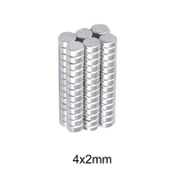 1002500pcs 4x2 electro magnetics rare earth magnets disc 4x2mm small round magnets 4mm2mm permanent neodymium magnet 42 mm