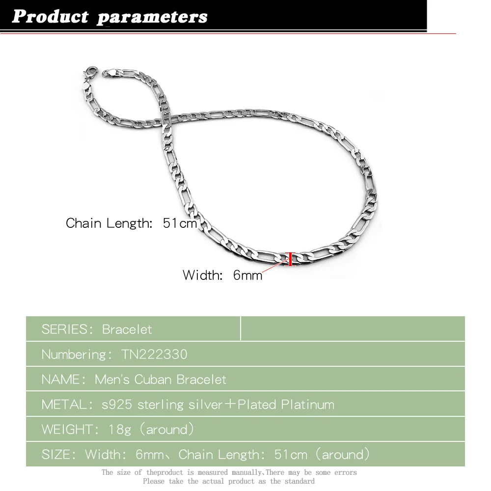 Новое мужское ожерелье из стерлингового серебра 925 пробы простой стиль