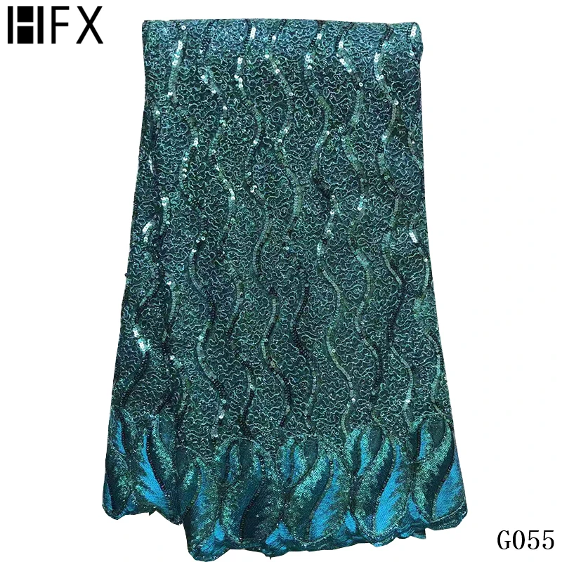 HFX африканская кружевная ткань швейцарское кружево хлопок сухая высокое