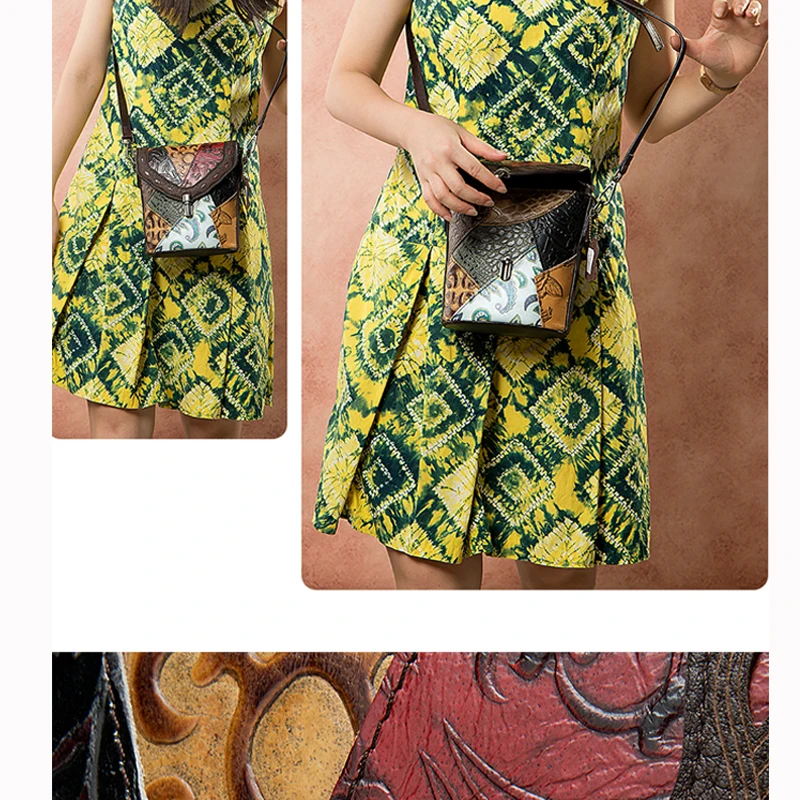 WESTAL женские сумки из натуральной кожи винтажные через плечо маленькая сумка для