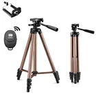 Штатив с дистанционным управлением по Bluetooth, профессиональный штатив для камеры DSLR, держатель камеры, 1,3 м, портативный штатив для телефона и камеры