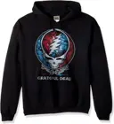 Жидкая синяя мужская надписью Grateful Dead Bertha SYF, пуловер с капюшоном, толстовка