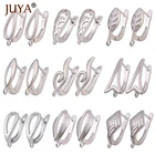 Серьги-Крючки JUYA для ювелирных изделий ручной работы женские, аксессуары с кисточками и кристаллами сделай сам, 2 пары