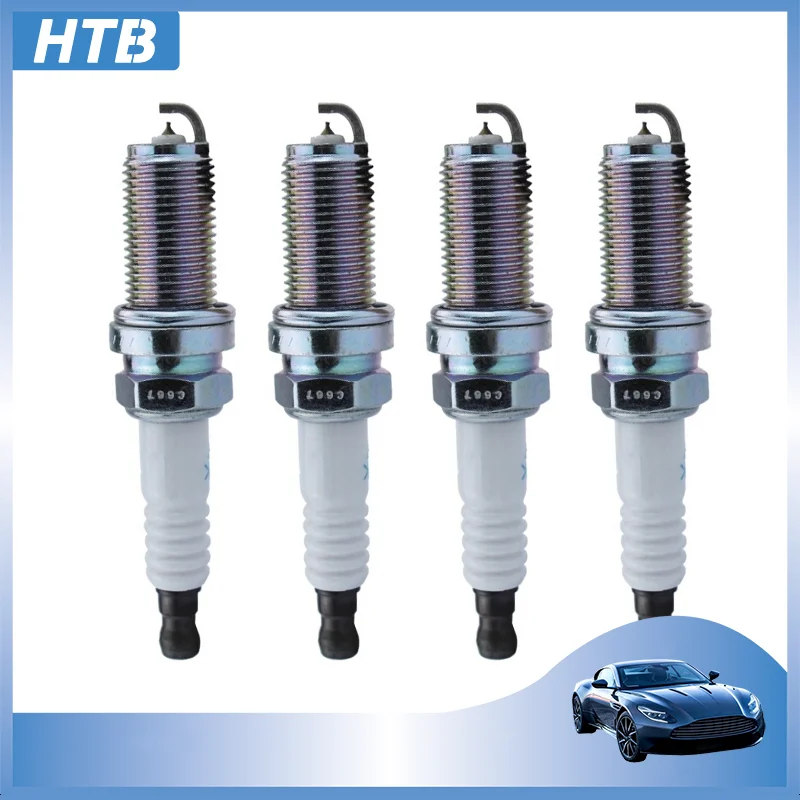 

4pcs 22401-AA630 ILFR6B Iridium Spark Plug For Rover 08-11 LR2 3.2L Subaru Impreza Forester 2.5L Legacy Outback 22401AA630