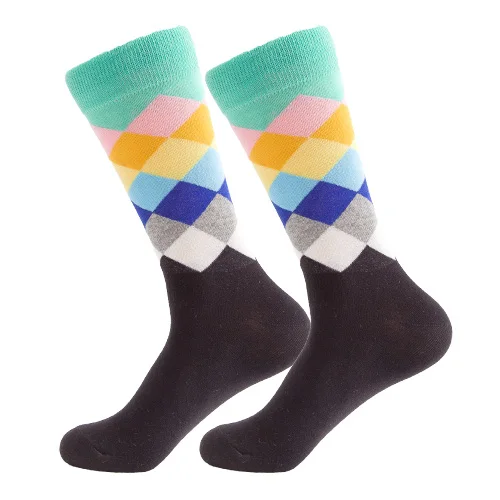 Happy Sock свежие носки с фруктами красочные женские модные авокадо суши яблоко гамбургер Харадзюку Печать Искусство Calcetines Mujer - Цвет: MM0367-11