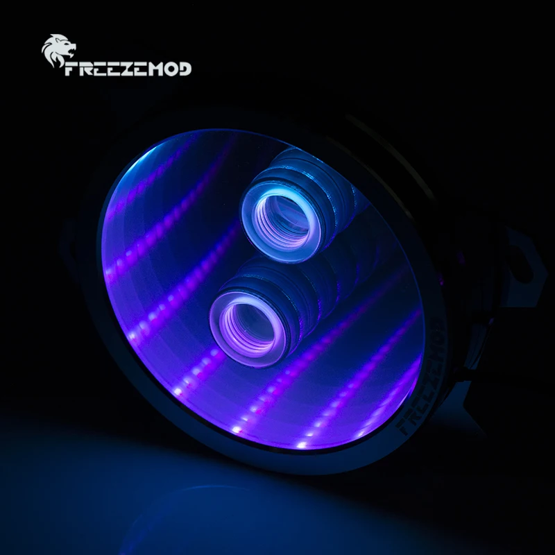 FREEZEMOD ПК водяного охлаждения Процессор воды блок для AMD Ryzen AM2/AM4/AM3 2021 звездное небо
