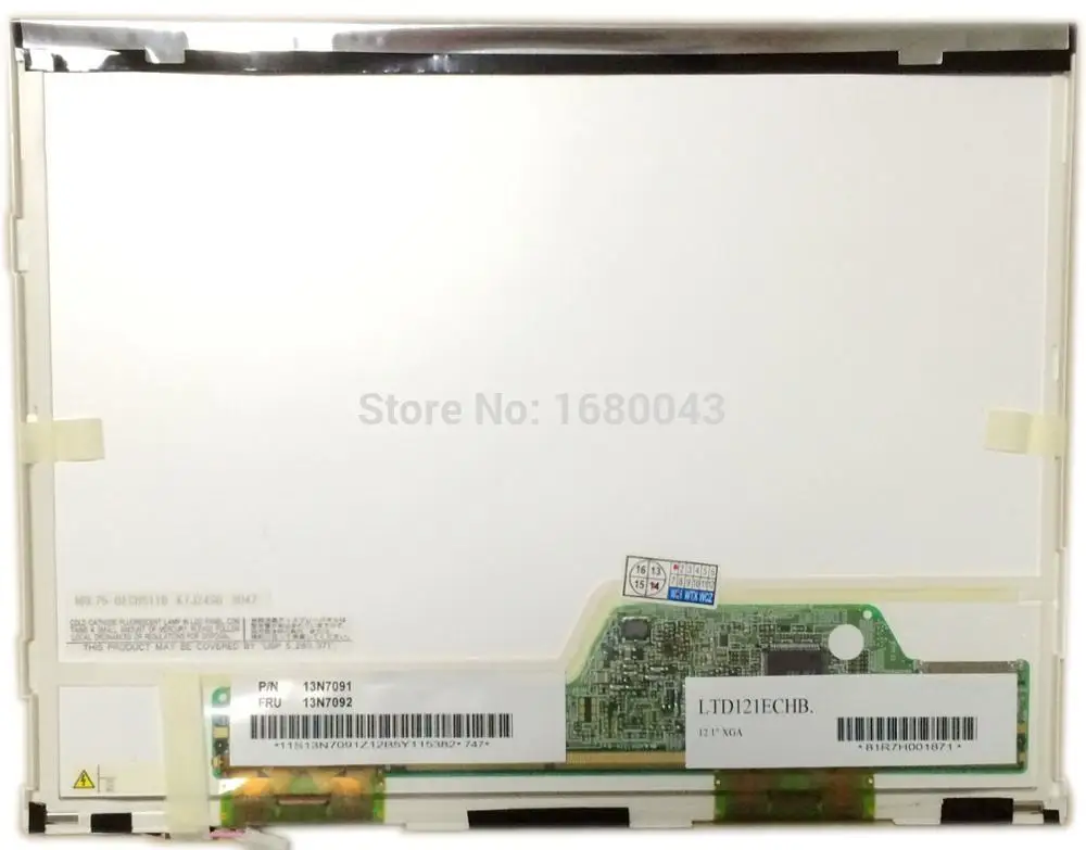 LTD121ECHB 20PIN XJ Laptop LCD Screen 1024x768 CCFL