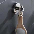 Хромированные крючки для ванной комнаты и кухни, SUS304, настенный крючок из нержавеющей стали для ключей, пальто, полотенца, крючок для халата, фурнитура для ванной