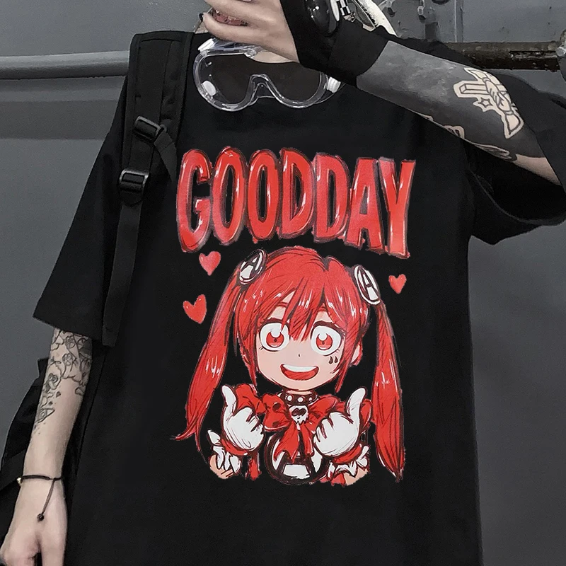 

Oversize Hip Hop T Shirt Women 2020 Streetwear Dark Devil Tshirt Short Sleeve Gothic Harajuku T-Shirt Loose Half Sleeve HipHop