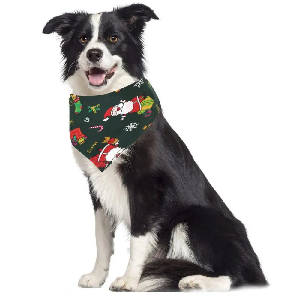 Собачья кошка бандана Рождество День Святого Валентина ошейник для питомца шарф