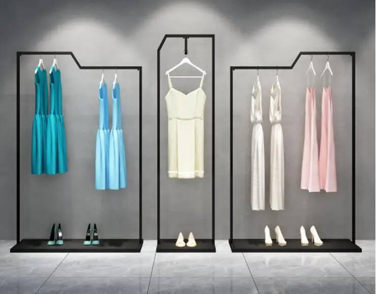 

Tieryi clothing rack special hanger clothing store display rack floor-type hanging clothing pole men's and women's clothing