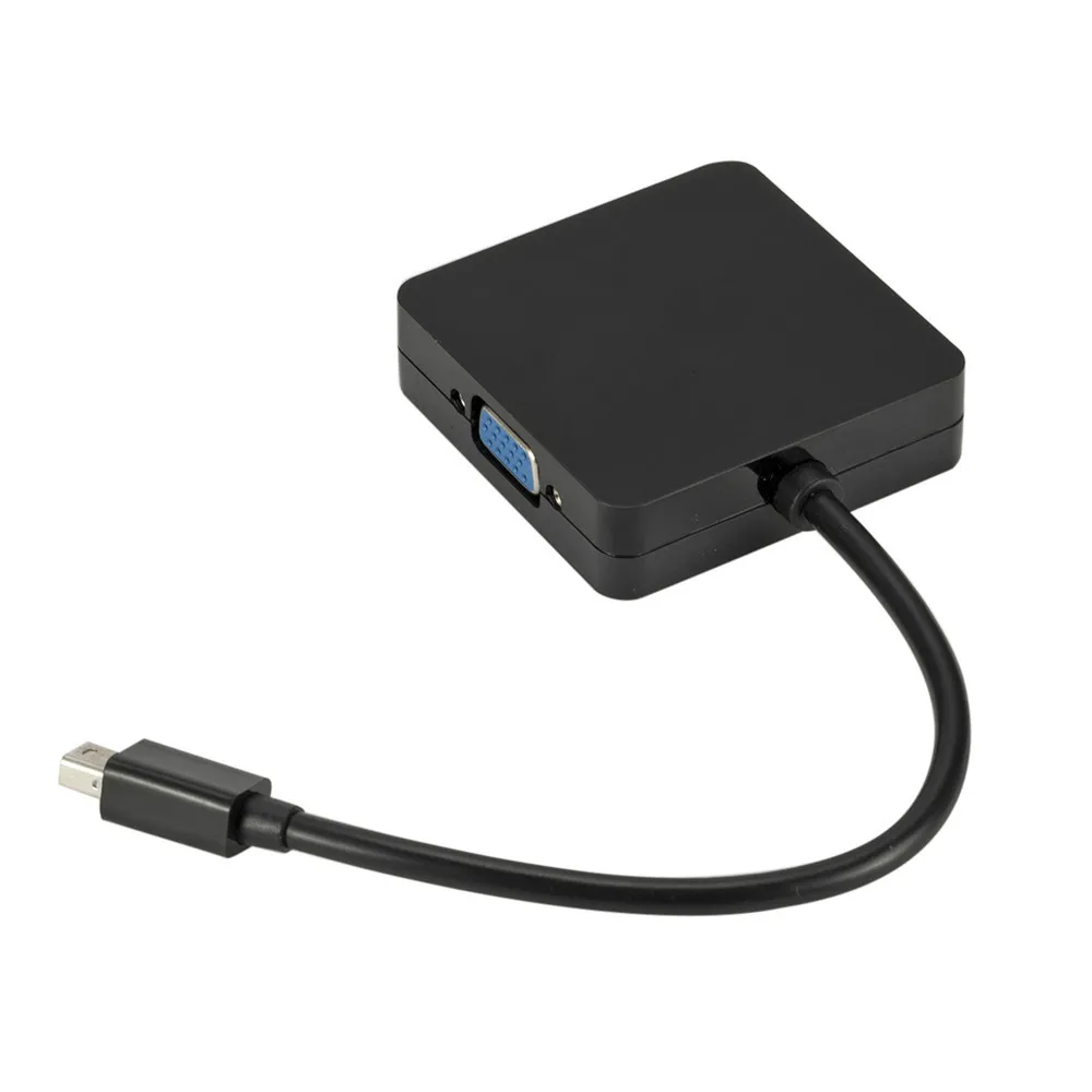 Высокая Разрешение 3 в 1 Мини Дисплей Порты и разъёмы к HDMI/DVI/VGA дисплей Кабель
