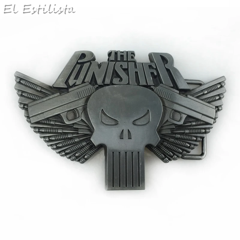 Винтажный череп серебряного цвета мужской ремень с пряжкой в стиле панк фильма 4