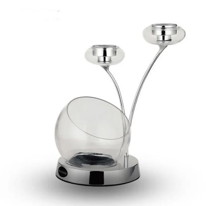 

Modern Glass Candle Holder Crystal Simple Wedding Geometry Candle Holder Nordic Style Kaarsenstandaard Home Decoration DD50YH