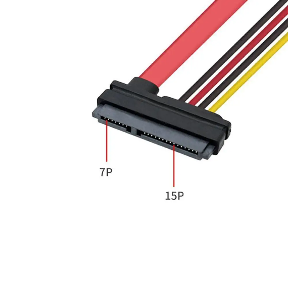 

Newest 1pc 15 7 Pin Power Data to 4 Pin IDE Power SATA Professional For PC Hard Cable Cable Data I4C1