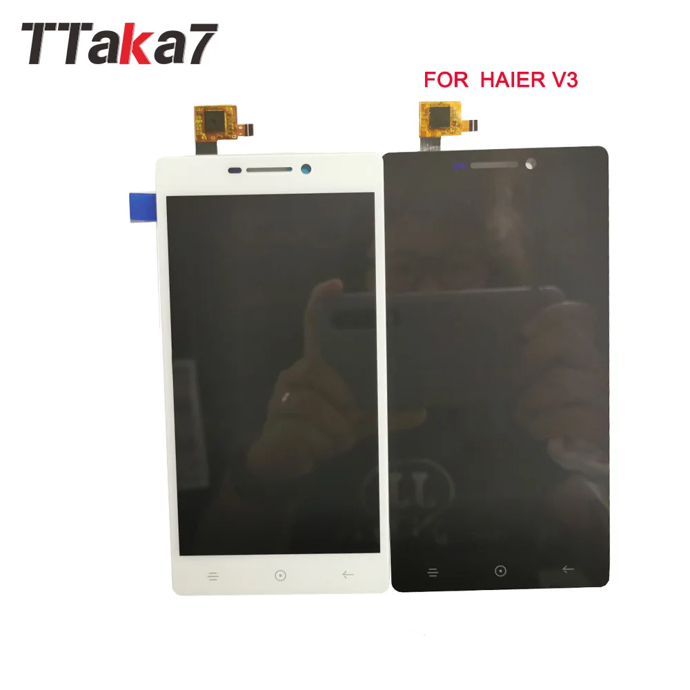Для Haier V3 ЖК-экран с сенсорным дигитайзером в сборе для мобильного телефона