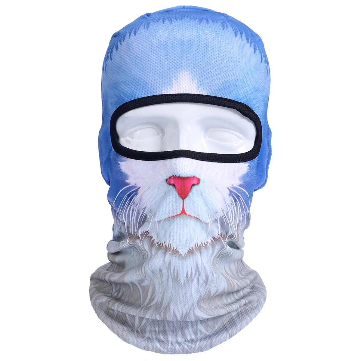 Балаклава мотоциклетная маска для лица 3D животное кошка шапки для собак шлем ветрозащитный страйкбол Пейнтбол сноуборд Велоспорт лыжный Хэллоуин - Цвет: 53