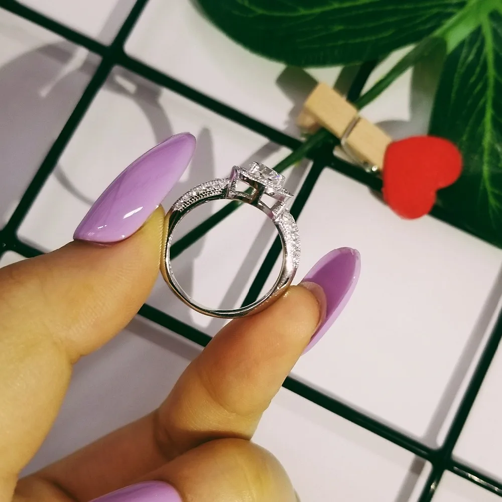 Женские обручальные кольца из серебра 925 пробы подарок на день Святого