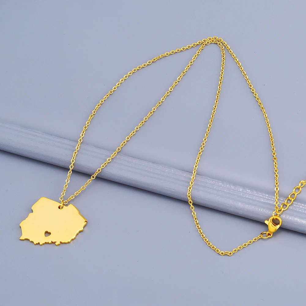 Ожерелье из нержавеющей стали Ethlyn подвески для женщин и мужчин повседневные