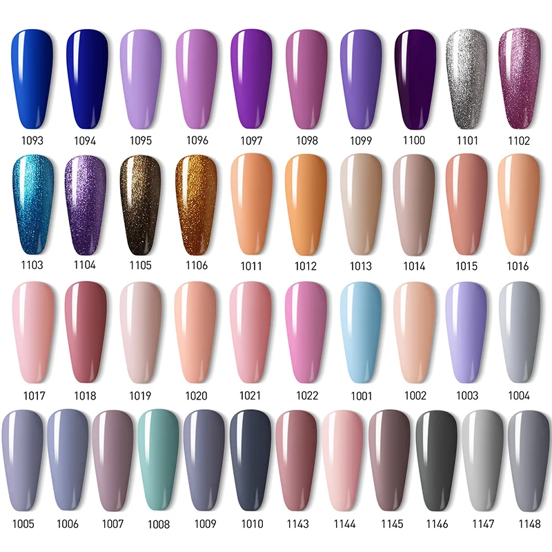 Modelones полный цвет набор светодиодный Гель-лак для ногтей Дизайн Гибридный