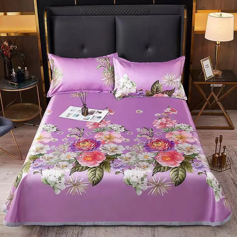 Комплект летнего постельного белья из 3 предметов роскошный коврик вискозы 1