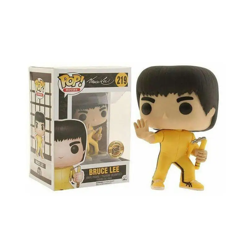 FUNKO POP Новое поступление ограниченная серия Брюс Ли Виниловая фигурка Коллекционная модель игрушки для детей Рождественский подарок