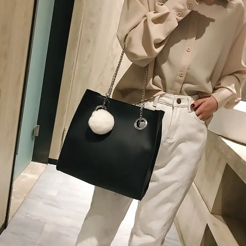 Женская сумка через плечо с цепочкой в Корейском стиле |