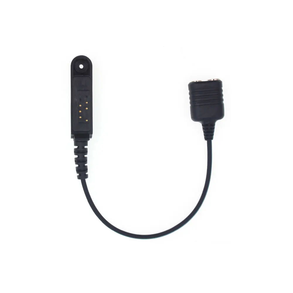 Кабель адаптера Baofeng UV-9R Plus UV-XR водонепроницаемый к 2 контактам подходит для UV-5R UV-82