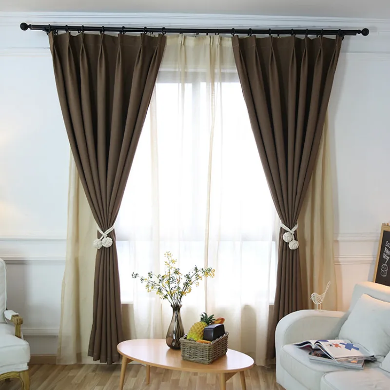 Веревка для занавесок из чистого хлопка ручная работа сада веревка с пряжкой