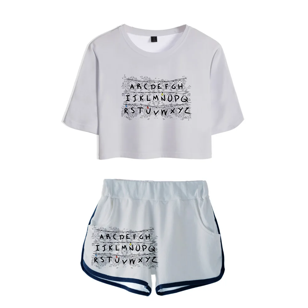 Необычные вещи 3D принт женские наборы 2020 модные повседневные сексуальные шорты с