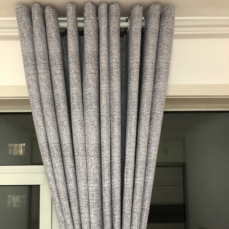 

Nordic Small Curtain Simple Fashion Design Modern Style Curtain Bedroom Blackout One Rideau De Fenetre Home Accessories DK50CT