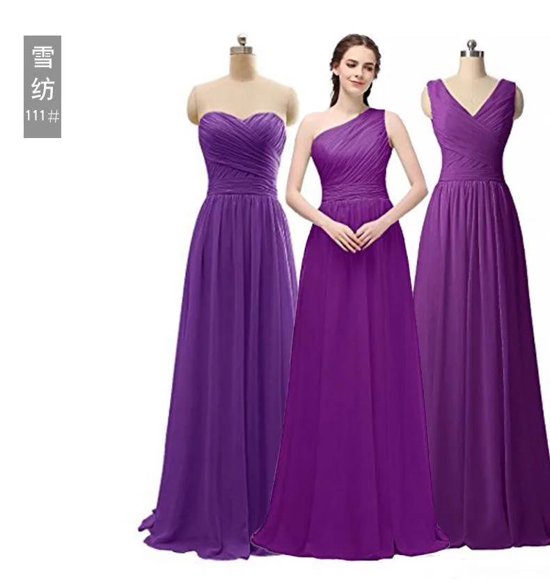 

2021 Mint Green Long Chiffon Bridesmaid Dress A Line Pleated Beach Bridesmaid Dresses Maid Of Honor Wedding Guest Gowns