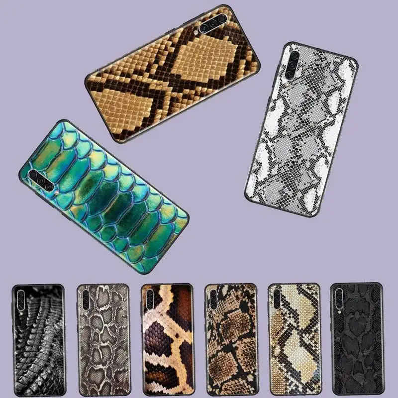 Змеиная крокодиловая кожа чехол для телефона Samsung Galaxy A 3 6 7 8 10 20 30 40 50 70 71 10S 20S 30S 50S