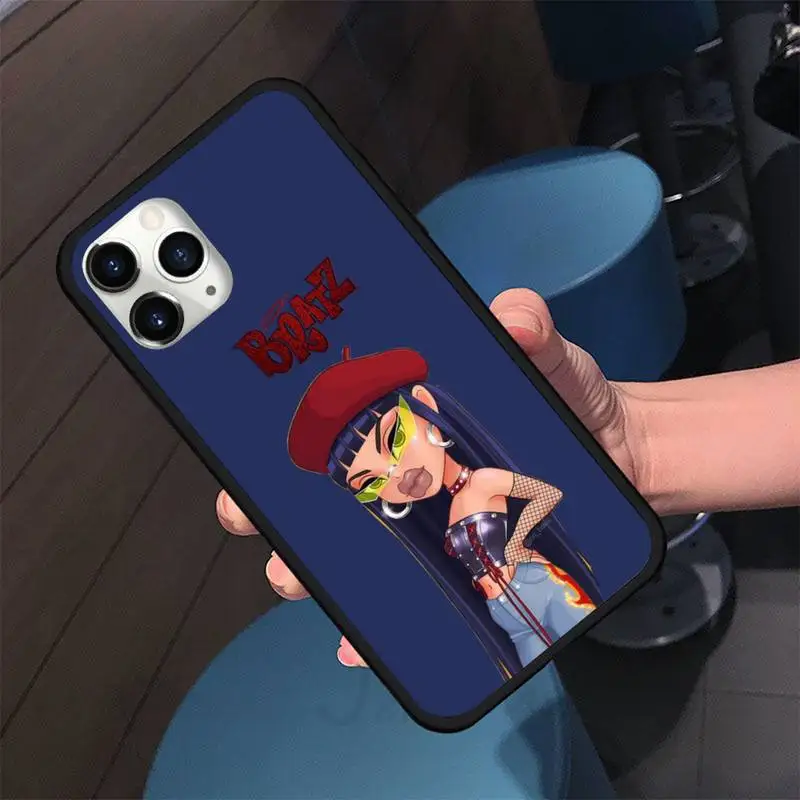 

lovely Doll Bratz Phone Case For iphone 5S 6S 7 8 11 12 XR XS SE Plus Pro ProMax Cover Fundas Coque
