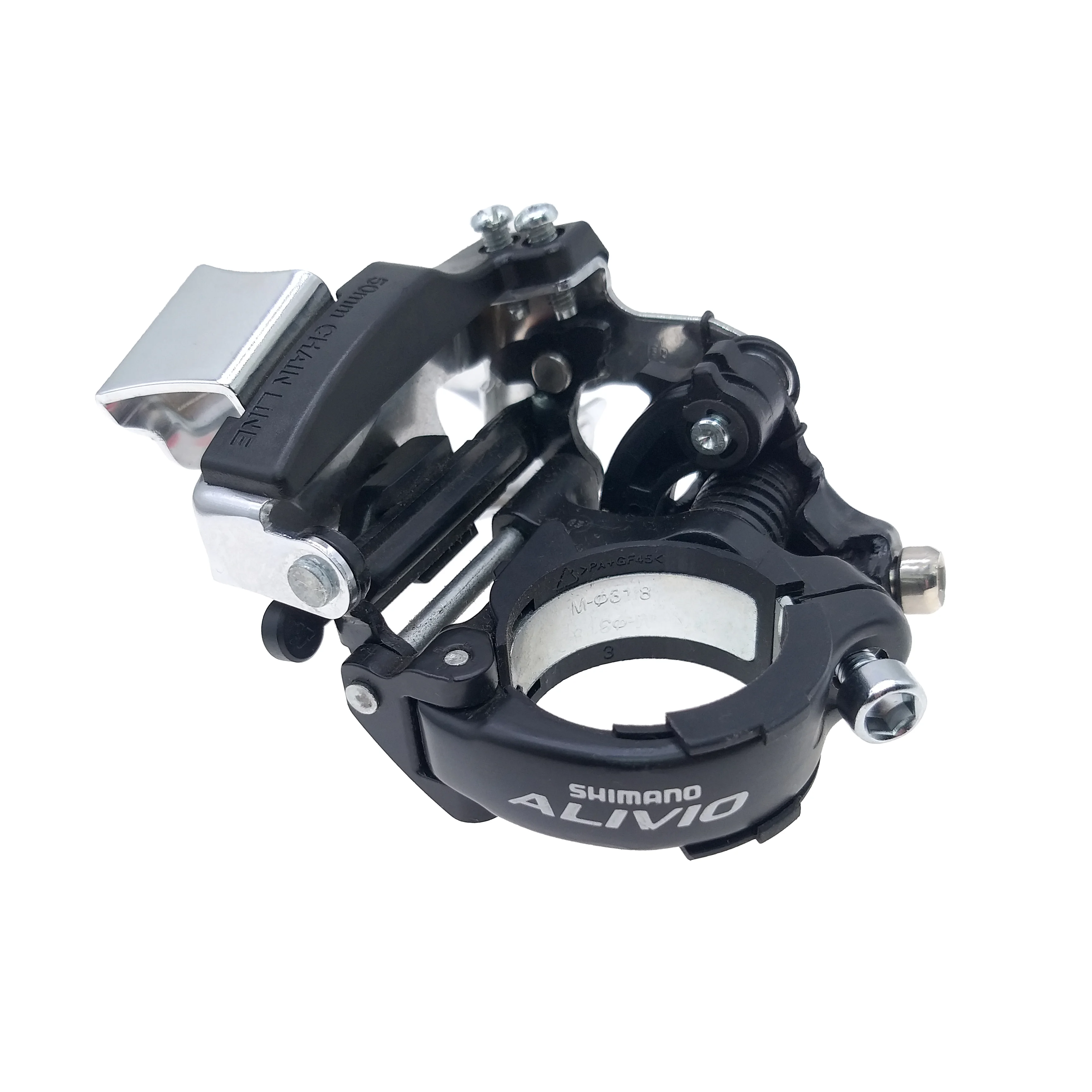 Передний переключатель передач Shimano Alivio FD M410 3*8 скоростей верхний качель 31 8 мм 34 9