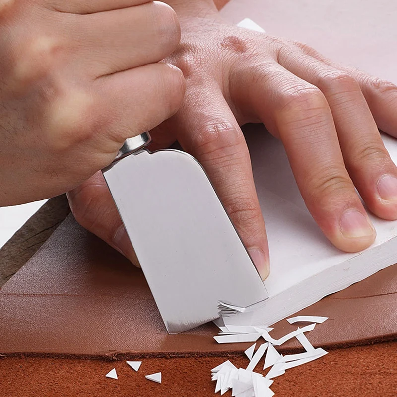 Дерево цвет Сделай Сам кожевенное ремесло Skiving острые ручки нож Diy инструмент